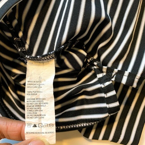 IZOD Golf Polo Shirt Mens Large Performance Tee Short Sleeve Striped Athleisure - Picture 9 of 12